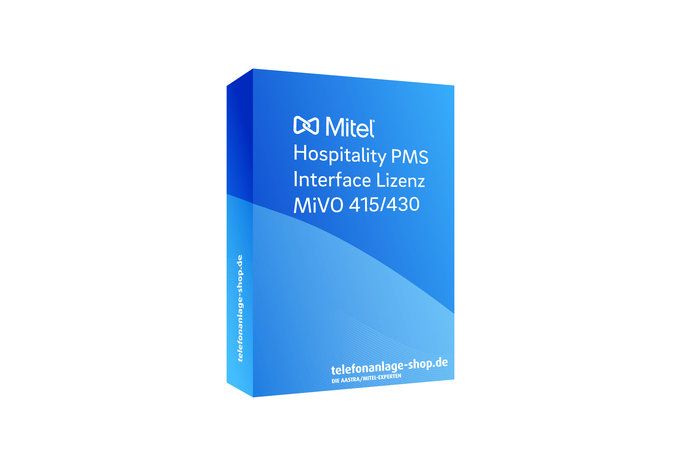 Produktbild - Mitel Lizenz Hospitality PMS Interface SMBC 415/430