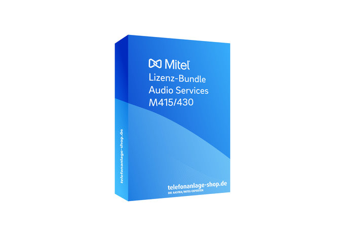 Produktbild - Mitel Lizenz-Bundle Audio Services M415/430
