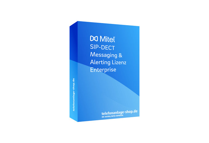 Produktbild - Mitel SIP-DECT Messaging & Alerting Lizenz Enterprise