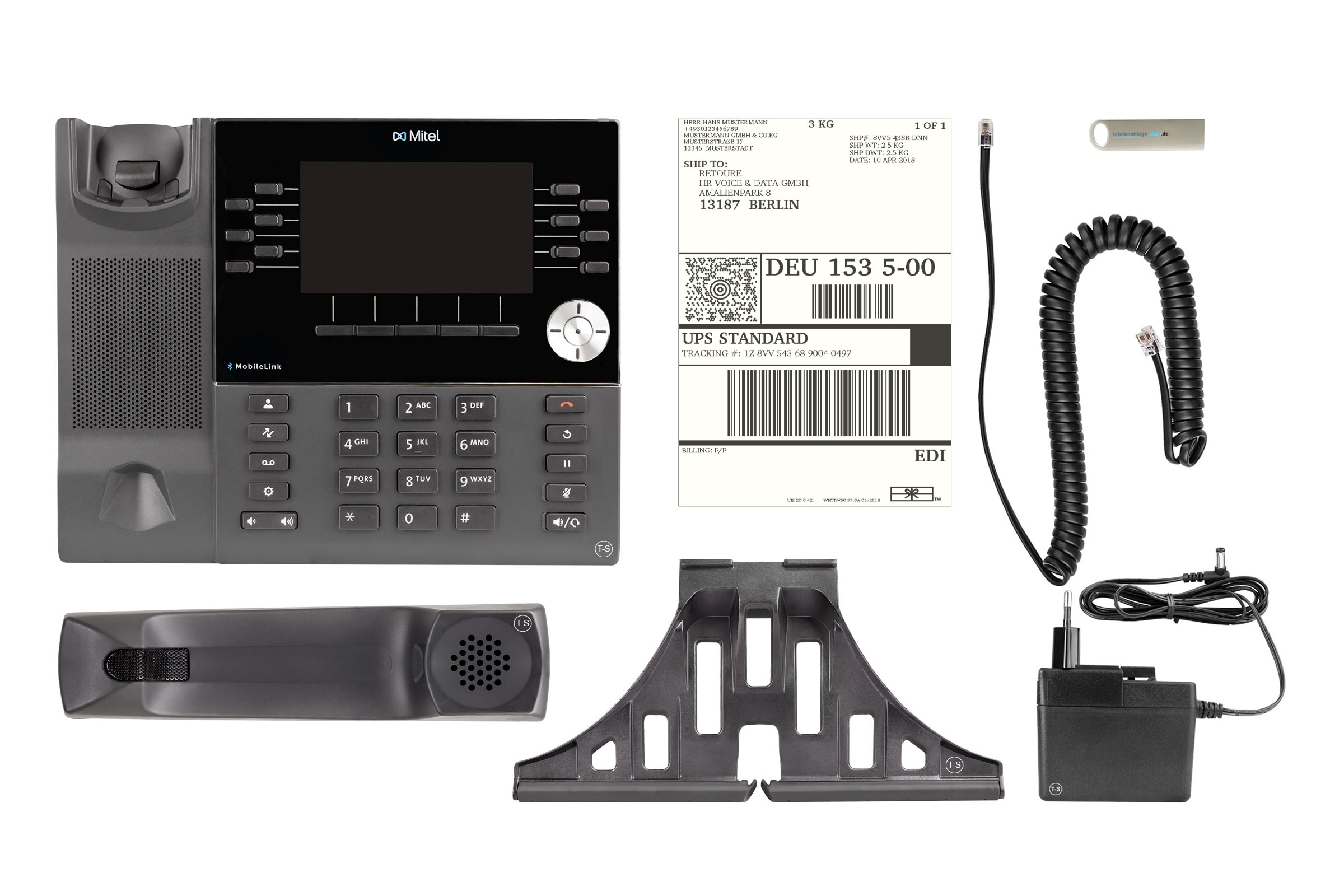 Mitel-Shop: Mitel 6930 IP Phone - Testgerät