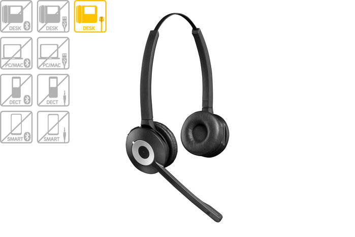 Produktbild - Jabra PRO 920 Headset Duo