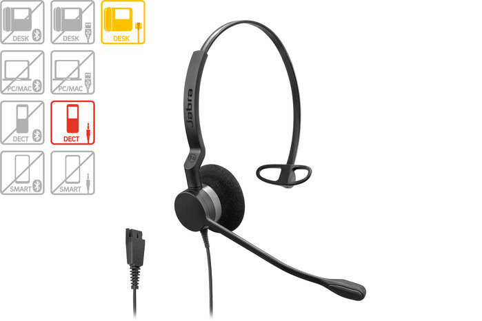 Produktbild - Jabra Headset BIZ 2300 Mono