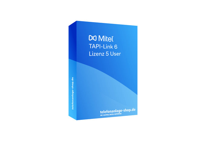 Produktbild - Mitel TAPI-Link 6 Lizenz 5 User