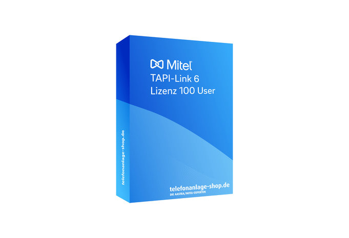 Produktbild - Mitel TAPI-Link 6 Lizenz 100 User