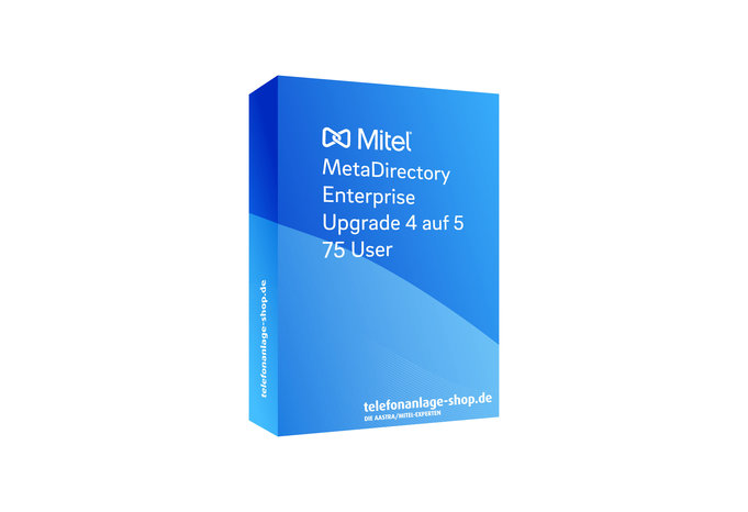 Produktbild - Mitel MetaDirectory Enterprise Upgrade von 4 auf 5 75 User