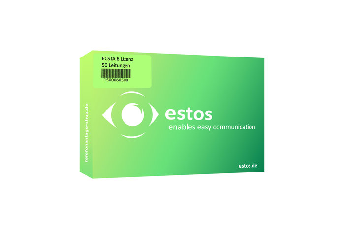 Produktbild - ESTOS ECSTA 6 Lizenz 50 Leitungen