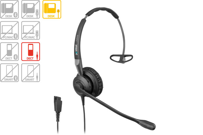 Produktbild - Mitel Headset H20 Mono