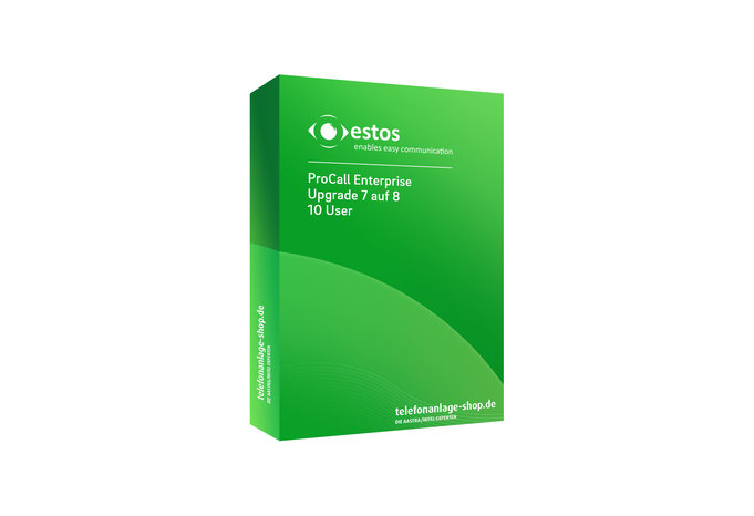 Produktbild - ESTOS ProCall Enterprise Upgrade 7 auf 8 10 User