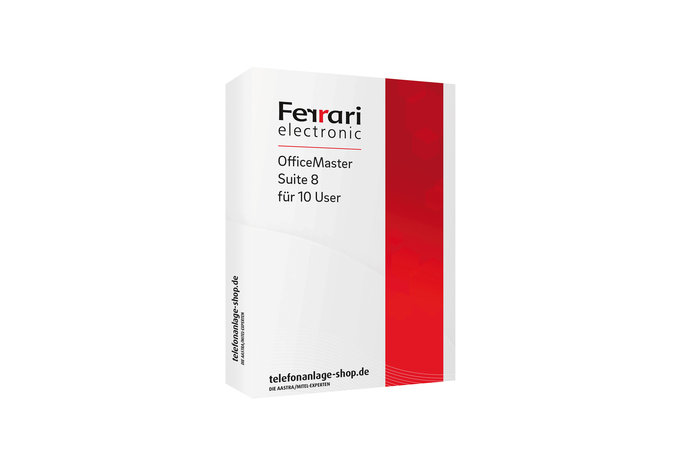 Produktbild - Ferrari OfficeMaster Suite 8 für 10 User