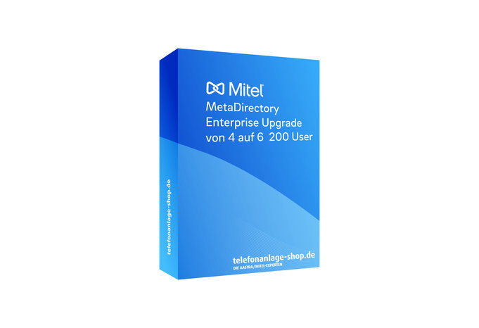 Produktbild - Mitel MetaDirectory Enterprise Upgrade von 4 auf 6 200 User