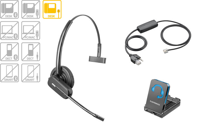 Produktbild - Plantronics CS540 + APS-11 EHS-Modul