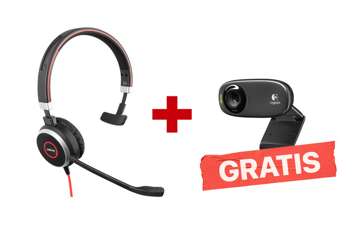 Produktbild - Jabra Evolve 40 Mono