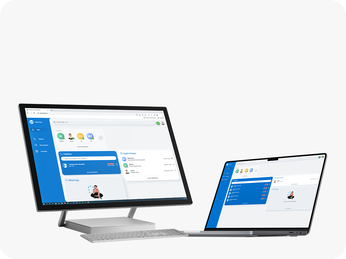 Mitel ONE auf jedem Gerät